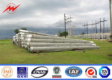 45FT 50FT HT Type NGCP Utilitas Tiang Listrik, Distribusi Listrik Tiang Tubular Baja