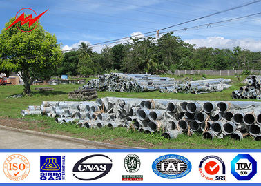 Galvanized Power Steel Tubular Pole Untuk 10kv 20kv 35kv 66kv 69k 110kv 132kv 138kv 220kv 230kv