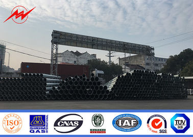 Q345 80ft Dan 90ft Utilitas Tiang Listrik Untuk Transmisi