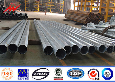 15m Galvanized Steel Tiang Listrik Kolom Power Line Persetujuan Iso
