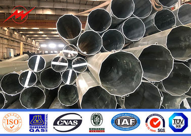 11.9M 8kn Tiga Bagian Tiang Utilitas Logam Galvanis Tangga Multifungsi Atas