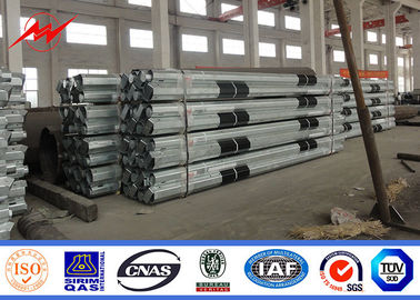 15m 510kg 3,8mm Tebal Tiang Daya Listrik, Tiang Servis Listrik Dengan FRP
