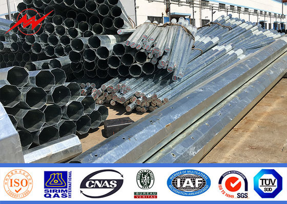 Tiang Lampu Jalan Surya 6-18m, Tiang Baja Tubular