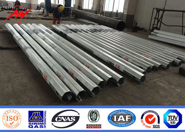 45FT 50FT HT Tipe NGCP Utilitas Power Pole, Distribusi Listrik Baja Tubular Pole