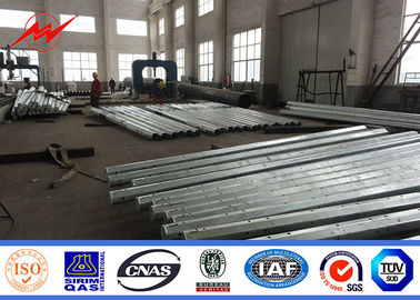 9M 3,8mm Tiang Listrik Utilitas Listrik Dengan FRP, 150 250 450 500kg Beban