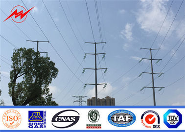 69KV Q345 NEA Tiang Galvanis Standar Tiang Baja Listrik Umur Panjang