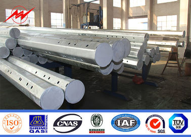 27.5m 60KN GR65 Utilitas Material Tiang Transmisi Daya Tinggi 45ft 50ft