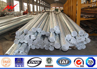 27.5m 60KN GR65 Utilitas Material Tiang Transmisi Daya Tinggi 45ft 50ft