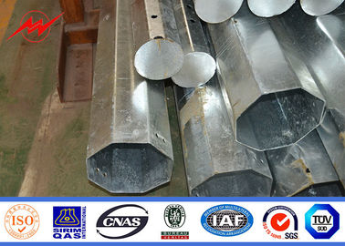Tiang Tubular Baja 11kv - 550kv Dengan Perawatan Permukaan Galvanisasi