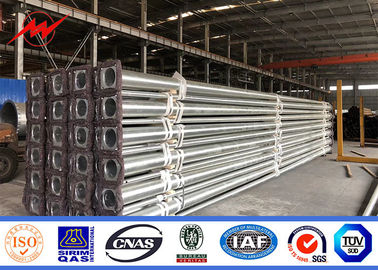 Hot Dip Galvanized Street Light Pole Dengan Color Polyester Power Coating