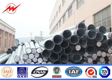 Tiang Listrik Utilitas 33kv - 400kv Baja Oktagonal Galvanis