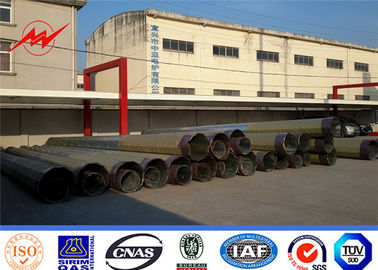 Galvanis Baja Oktagonal tiang listrik 35FT 12m BV Terdaftar