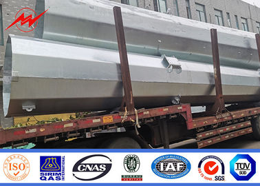 Tiang Daya Listrik 90FT 100FT Untuk Saluran Distribusi Listrik Di Luar