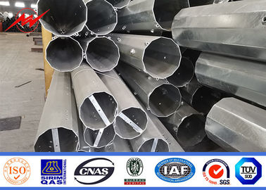 Tiang Listrik Baja Logam Transmisi 15m 550 Dan 650 Dan Tebal 4mm / 5mm