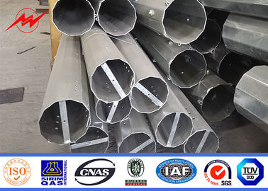 Tiang Listrik Baja Logam Transmisi 15m 550 Dan 650 Dan Tebal 4mm / 5mm
