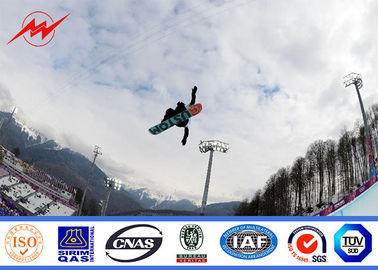 Kolom Penerangan Tiang Tinggi Kerucut Menara Tinggi 80m