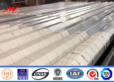 IP65 tahan galvanisasi baja tiang listrik Hot Dip 20 - 90ft 1-30mm