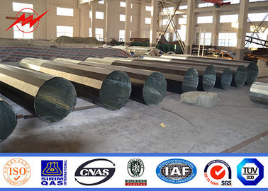 Tiang Distribusi Listrik Tiang Listrik Galvanis Baja 100ft