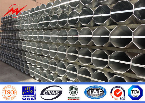 Galvanized Power Steel Tubular Pole Untuk 10kv 20kv 35kv 66kv 69k 110kv 132kv 138kv 220kv 230kv