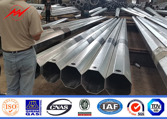 Polygon Tiang Saluran Transmisi 2.5mm 69 Kv