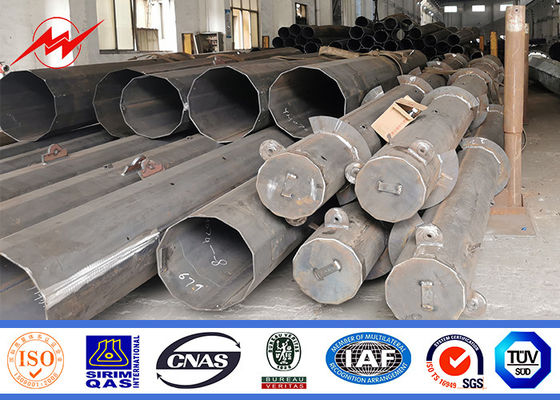10m 400dan 650dan 800dan 355n / Mm2 Tiang Tubular Baja