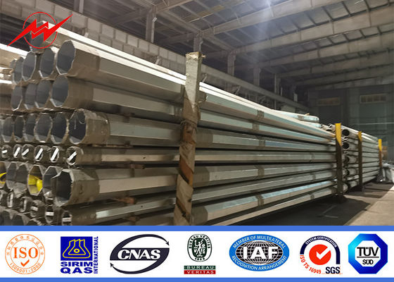 10m 400dan 650dan 800dan 355n / Mm2 Tiang Tubular Baja