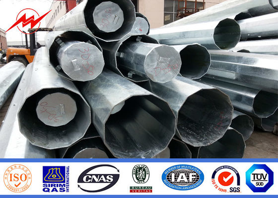 Tiang Listrik Galvanis Tebal 1mm Dengan Bitumen