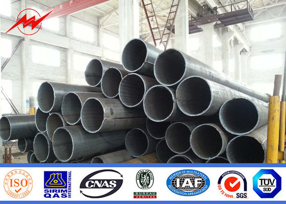 69KV Q345 NEA Standar Tiang Listrik Baja Galvanis