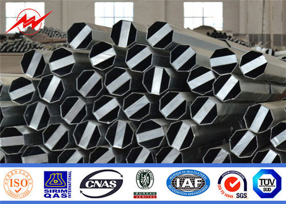 45FT NEA Electric Steel Pole 2 bagian 500kg Filipina Tradisional