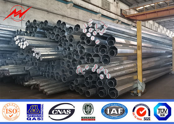 ASTM 16m 1200 Dan Tiang Listrik Baja Untuk Proyek Listrik Tegangan Tinggi