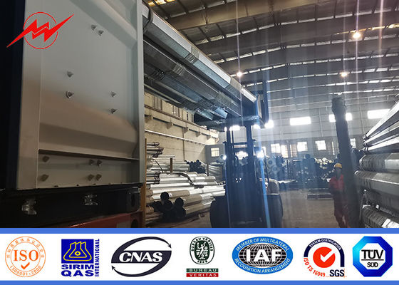 ASTM 16m 1200 Dan Tiang Listrik Baja Untuk Proyek Listrik Tegangan Tinggi