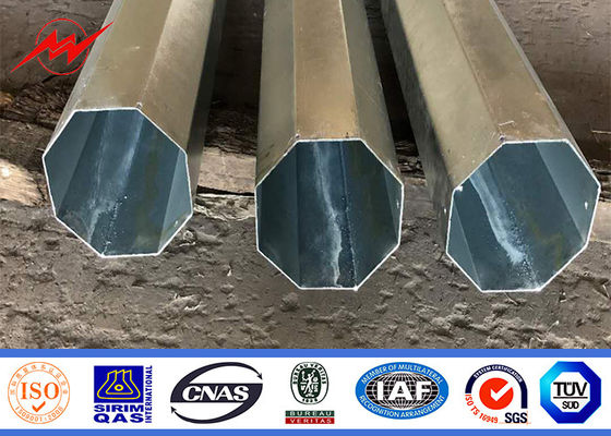 16m 1000 Dan Proyek Listrik Tegangan Tinggi Tiang Tubular Baja