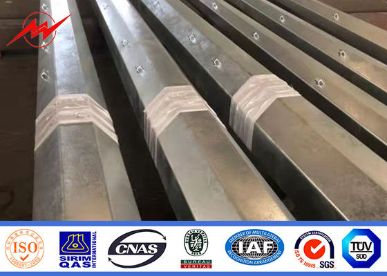 9m-13m Electric Steel Tubular Pole dengan Hot Dip Galvanization untuk Pasar Afrika