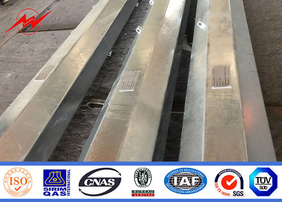 9m-13m Electric Steel Tubular Pole dengan Hot Dip Galvanization untuk Pasar Afrika