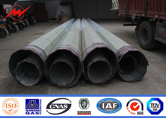 Q345 Tubular 17m 22m Tiang Transmisi Daya Listrik