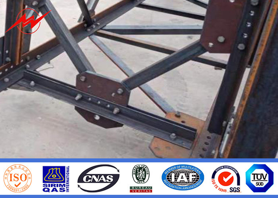 Ngcp Mendukung Pemakaman Mono Pole Tower Hot Dip Galvanization