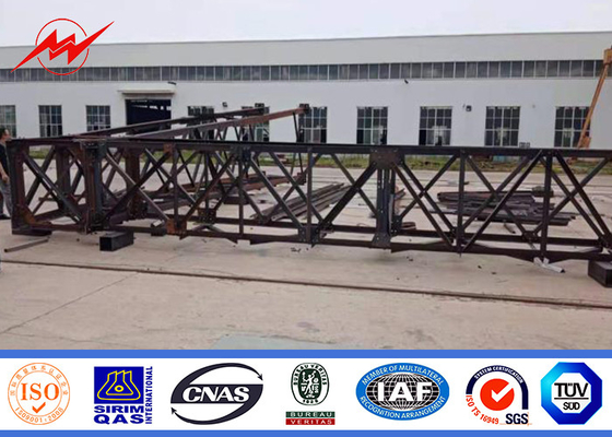 220KV ASTM A123 Tiang Lampu Jalan Galvanis 10m Stand Lampu Jalan