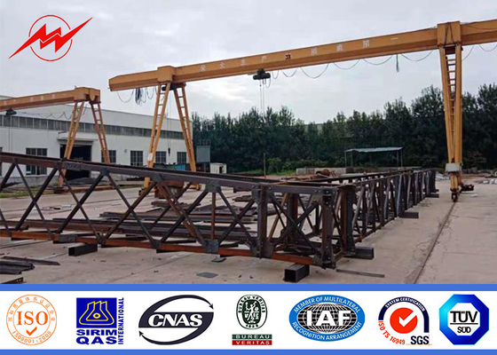 Ngcp Mendukung Pemakaman Mono Pole Tower Hot Dip Galvanization