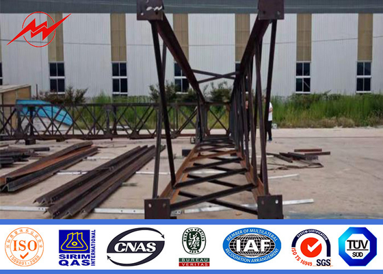 110kv 230kv Mono Pole Tower Untuk Proyek Jalur Transmisi
