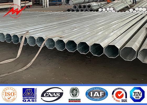 Hot Dip Galvanized Electrical Power Pole untuk kebutuhan khusus dan dalam warna apa pun