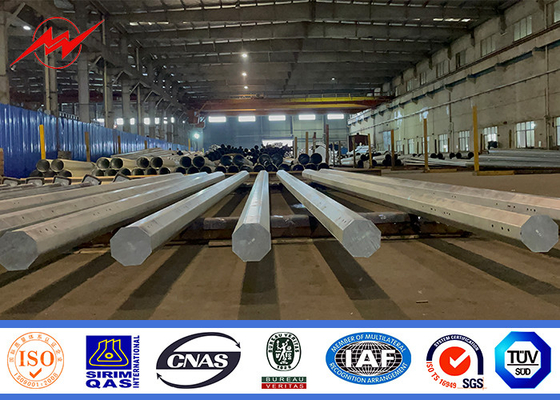 Tiang Utilitas Baja Antirust Satu Bagian 40 kaki